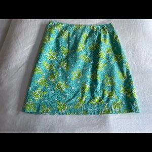 Lilly Pulitzer turtle skirt